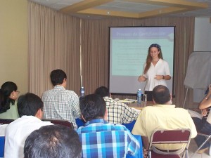 Lisa Spicka in Oaxaca.